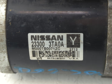 2013-2018 Nissan Altima Car Starter Motor Solenoid OEM P/N:23300 3TA0A Fits Fits 2013 2014 2015 2016 2017 2018 OEM Used Auto Parts