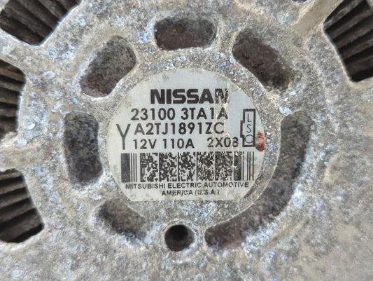 2013-2017 Nissan Altima Alternator Replacement Generator Charging Assembly Engine OEM P/N:A2TJ1891ZC 23100 3TA1A Fits OEM Used Auto Parts