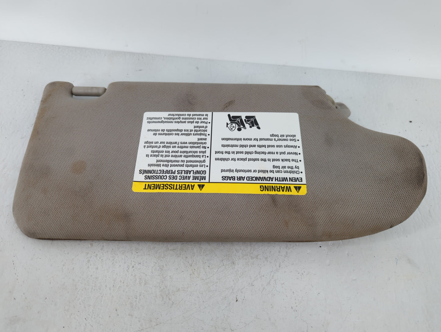 2013-2017 Nissan Altima Sun Visor Shade Replacement Driver Left Mirror Fits Fits 2013 2014 2015 2016 2017 OEM Used Auto Part