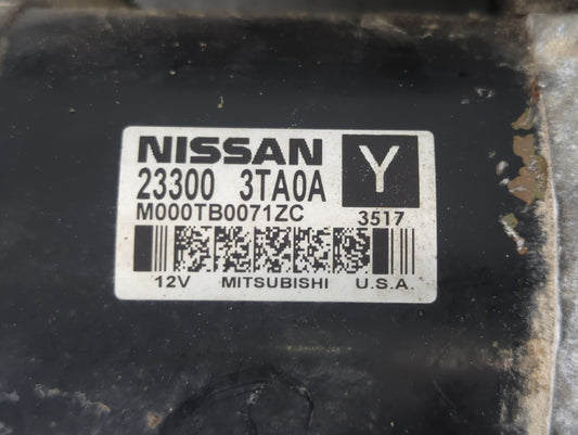 2013-2018 Nissan Altima Car Starter Motor Solenoid OEM P/N:M000TB0071ZC 23300 3TA0A Fits Fits 2013 2014 2015 2016 2017 2018 OEM Used Auto Parts