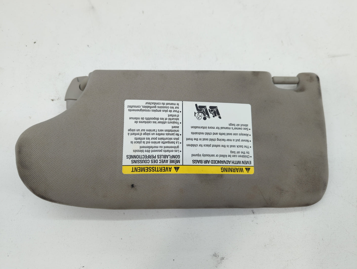 2013-2017 Nissan Altima Sun Visor Shade Replacement Driver Left Mirror Fits Fits 2013 2014 2015 2016 2017 OEM Used Auto Part