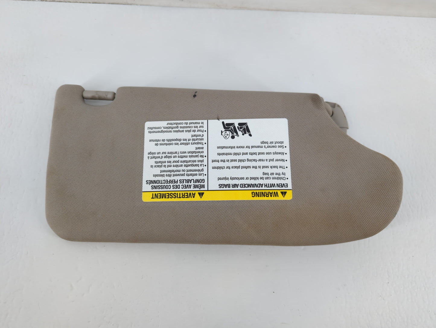 2013-2017 Nissan Altima Sun Visor Shade Replacement Driver Left Mirror Fits Fits 2013 2014 2015 2016 2017 OEM Used Auto Part