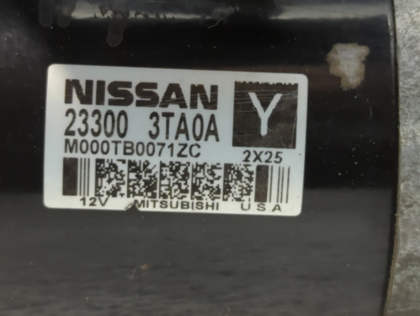 2013-2018 Nissan Altima Car Starter Motor Solenoid OEM P/N:M000TB0071ZC 23300 3TA0A Fits Fits 2013 2014 2015 2016 2017 2018