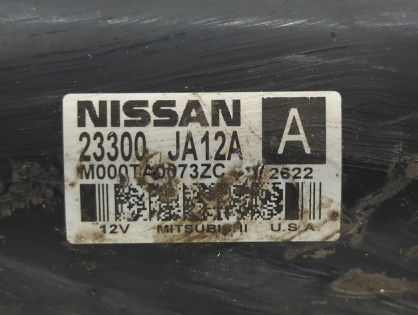 2013-2014 Nissan Altima Car Starter Motor Solenoid OEM P/N:23300JA12A M000TA0073ZC Fits Fits 2013 2014 2017 OEM Used Auto Pa