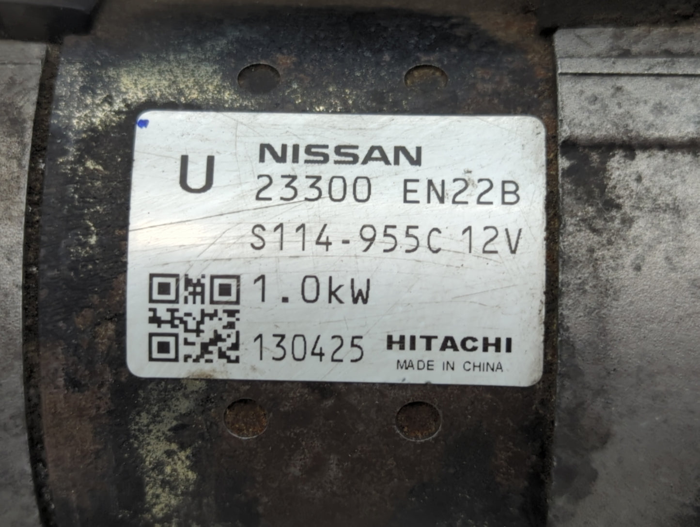 2013-2017 Nissan Juke Car Starter Motor Solenoid OEM P/N:23300 EN22B Fits Fits 2013 2014 2015 2016 2017 2018 2019 2020 OEM U
