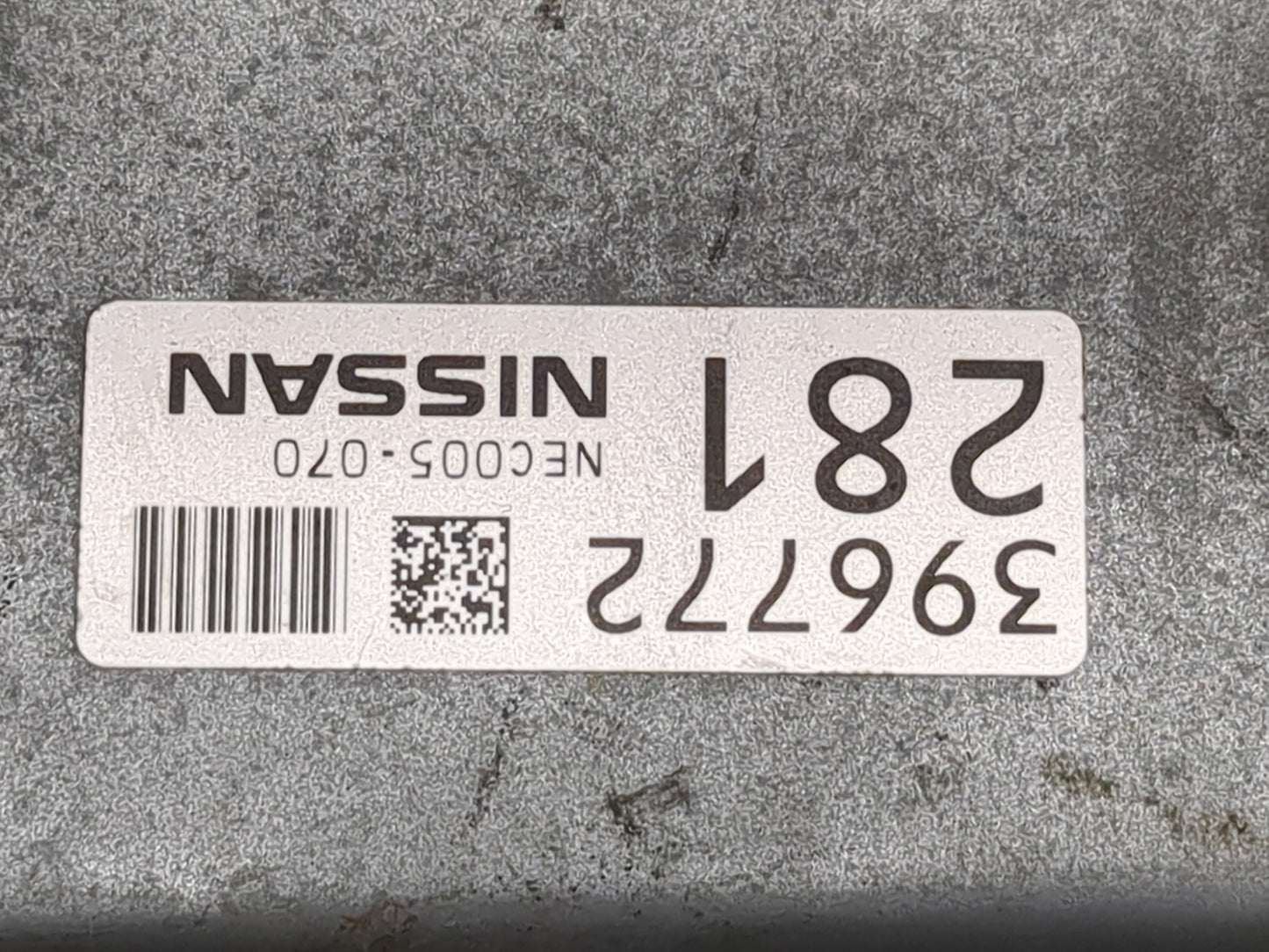2012-2013 Nissan Maxima PCM Engine Control Computer ECU ECM PCU OEM P/N:NEC005-070 Fits Fits 2012 2013 OEM Used Auto Parts -