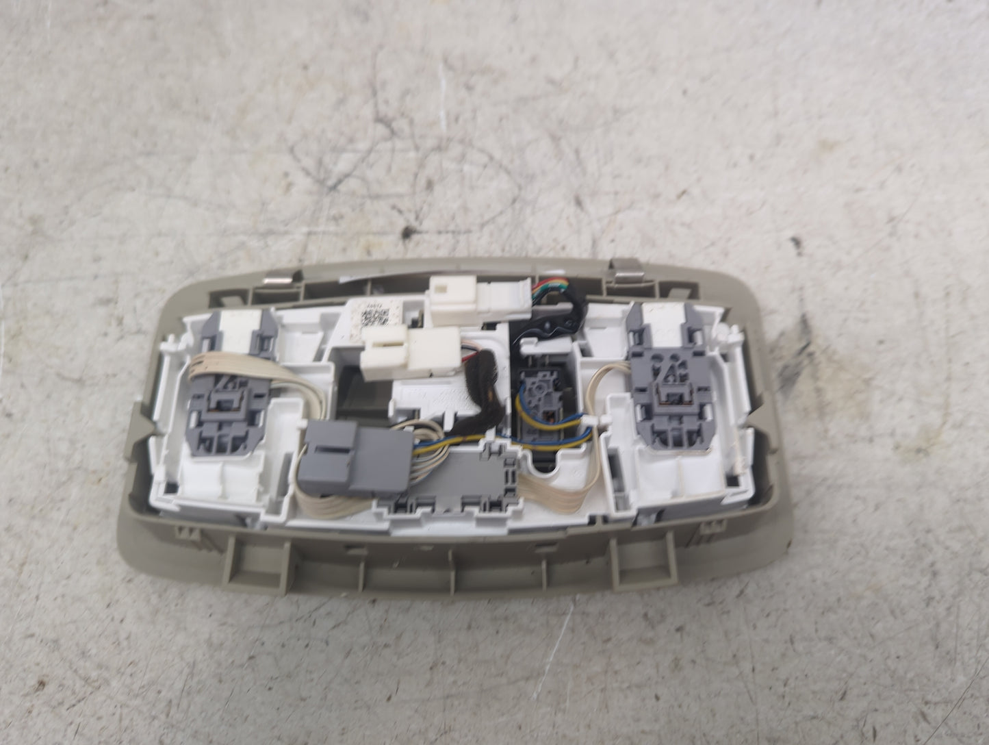 2013 Nissan Maxima Overhead Roof Console Tan - Oemusedautoparts1.com