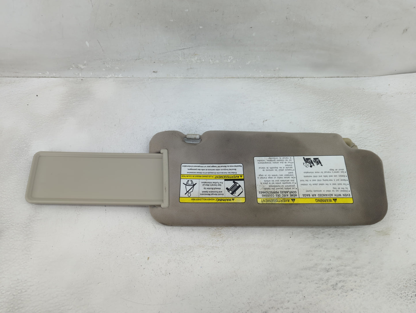 2009-2014 Nissan Murano Sun Visor Shade Replacement Passenger Right Mirror Fits Fits 2009 2010 2011 2012 2013 2014 OEM Used