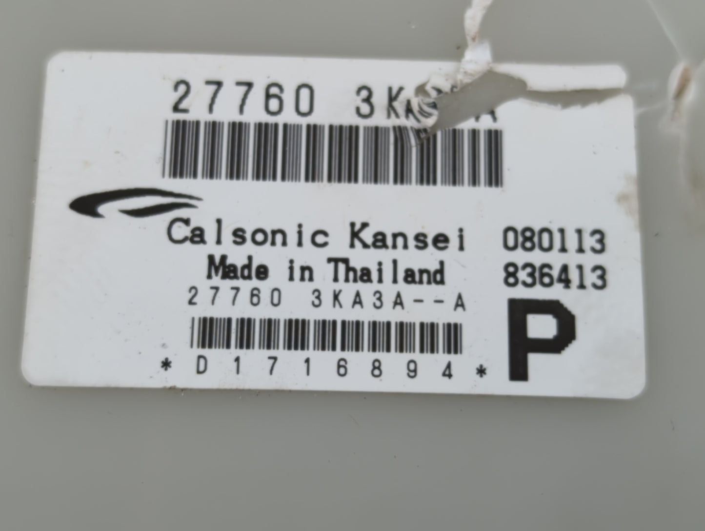 2013-2013 Nissan Pathfinder Temperature Control Module 27760 3ka0a - Oemusedautoparts1.com