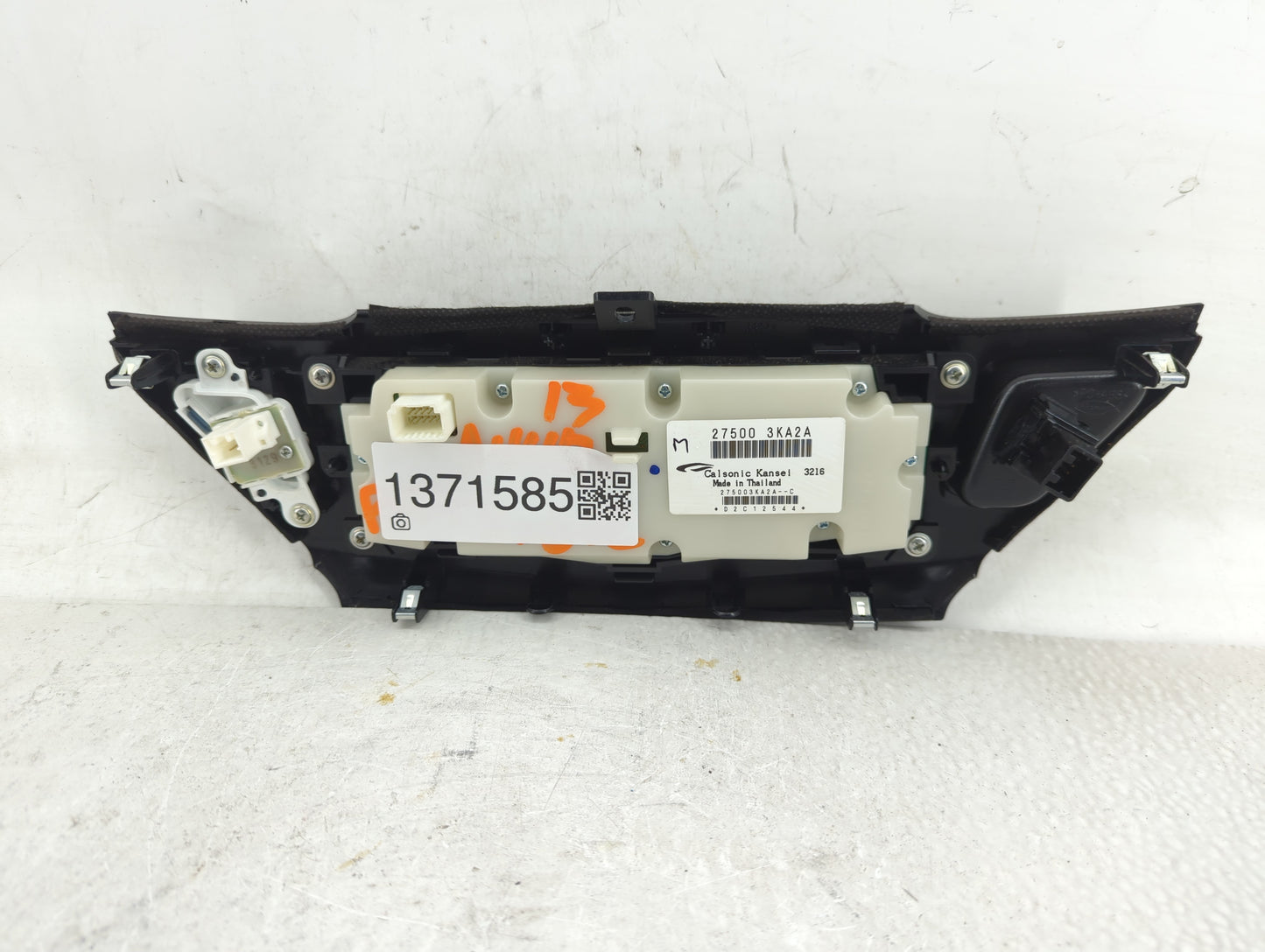 2013-2016 Nissan Pathfinder Climate Control Module Temperature AC/Heater Replacement P/N:27500 3KA2A Fits Fits 2013 2014 201