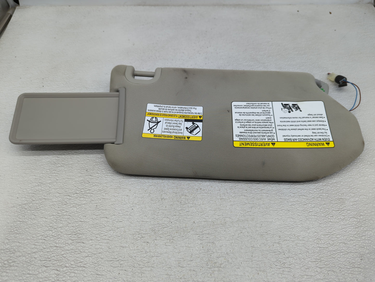 2013-2018 Nissan Pathfinder Sun Visor Shade Replacement Driver Left Mirror Fits Fits 2013 2014 2015 2016 2017 2018 2019 OEM