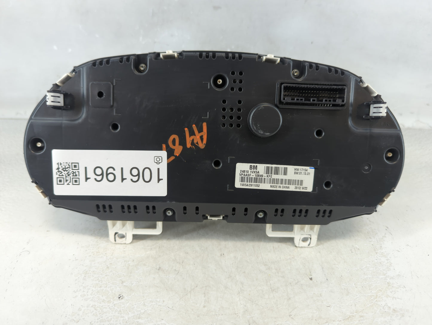 2012-2015 Nissan Rogue Instrument Cluster Speedometer Gauges P/N:24810 1VX5A Fits Fits 2012 2013 2014 2015 OEM Used Auto Par
