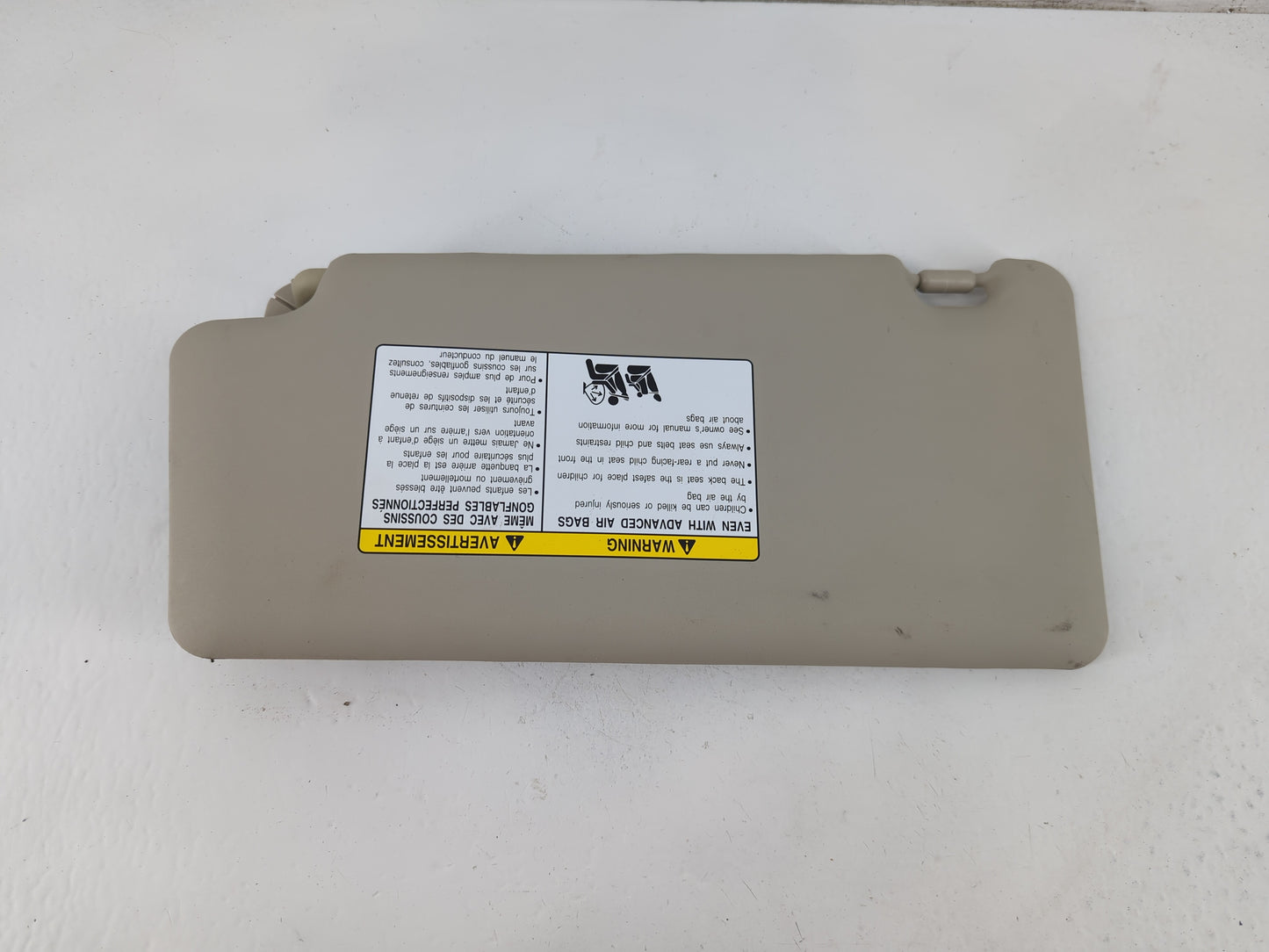 2008-2015 Nissan Rogue Sun Visor Shade Replacement Passenger Right Mirror Fits Fits 2008 2009 2010 2011 2012 2013 2014 2015