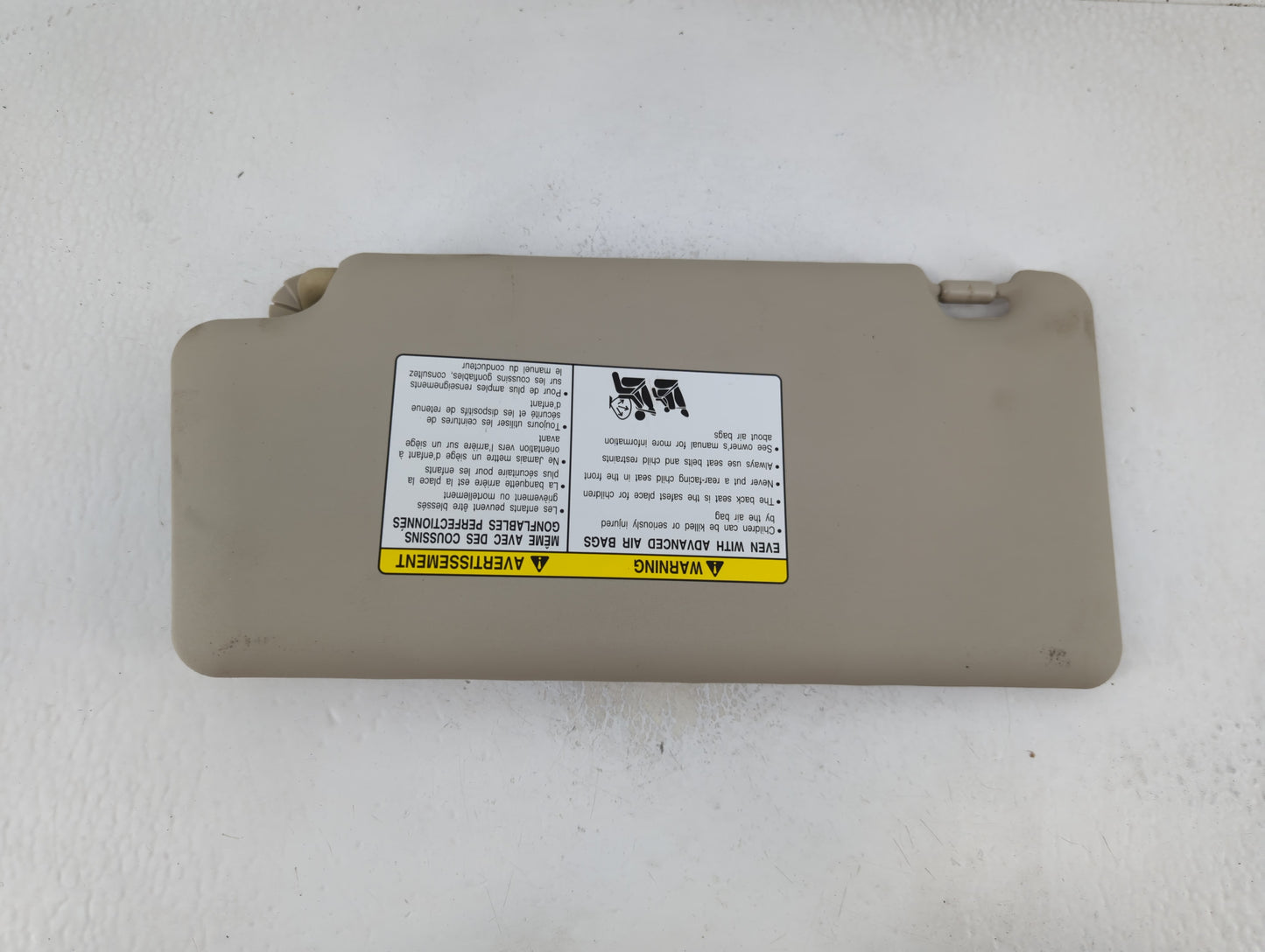 2008-2015 Nissan Rogue Sun Visor Shade Replacement Passenger Right Mirror Fits Fits 2008 2009 2010 2011 2012 2013 2014 2015