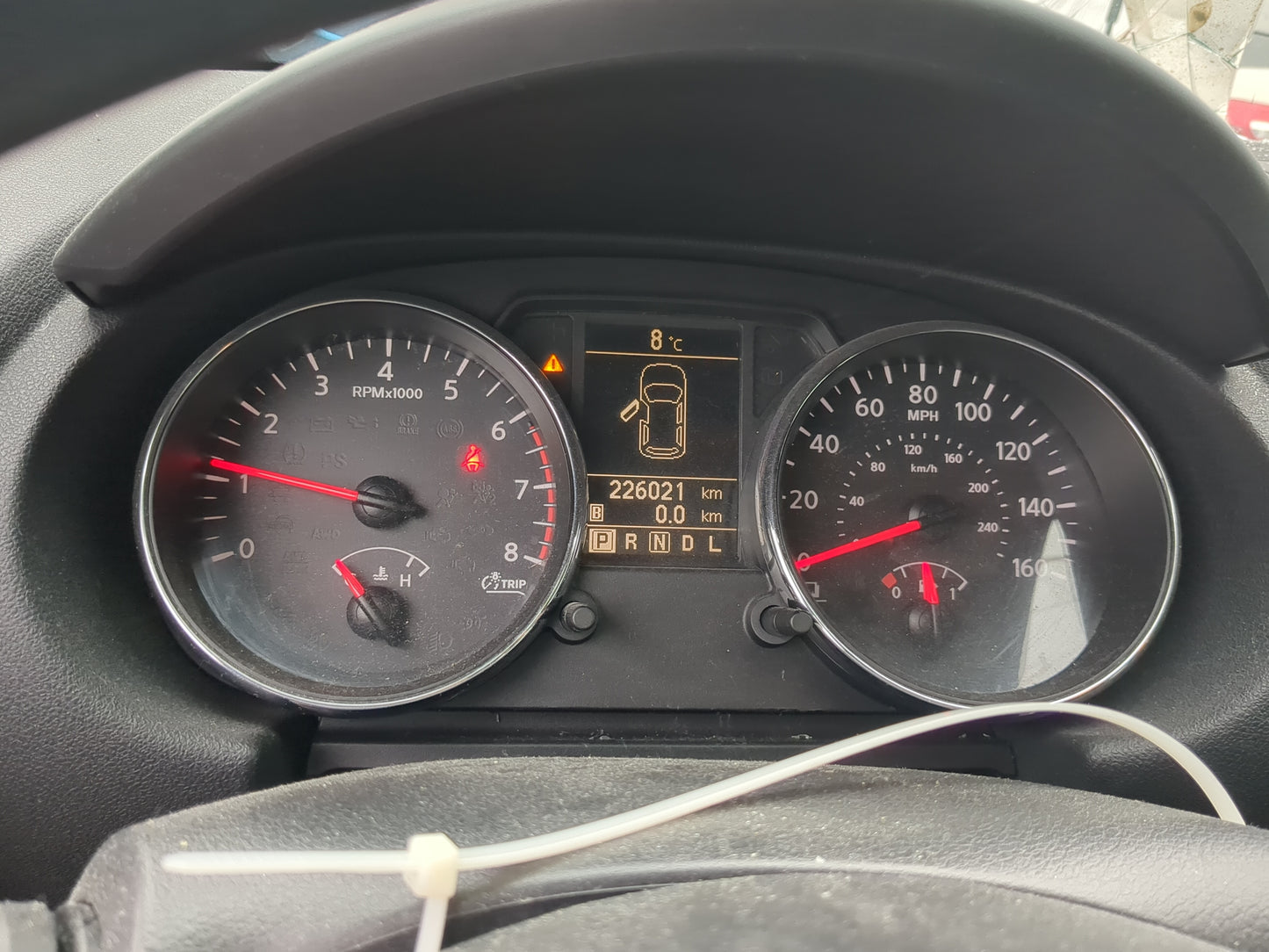 2012-2015 Nissan Rogue Instrument Cluster Speedometer Gauges Fits Fits 2012 2013 2014 2015 OEM Used Auto Parts - Oemusedauto
