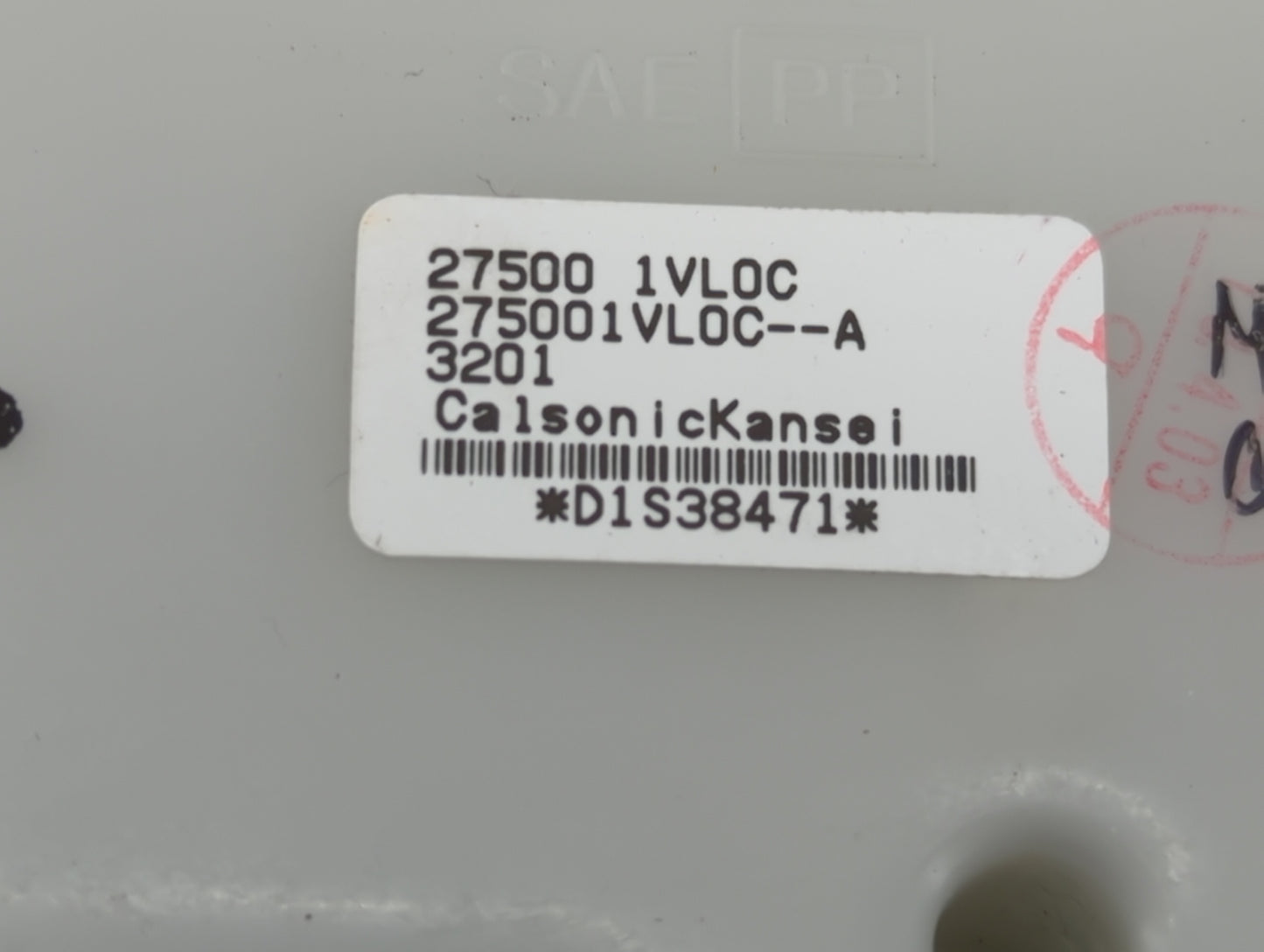 2011-2015 Nissan Rogue Climate Control Module Temperature AC/Heater Replacement P/N:27500 1VL0C Fits Fits 2011 2012 2013 201