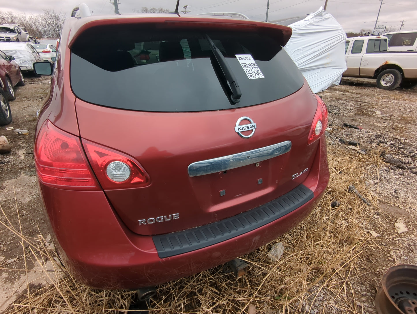 2012-2015 Nissan Rogue Trunk/decklid/hatch/tailgate Oem - Oemusedautoparts1.com