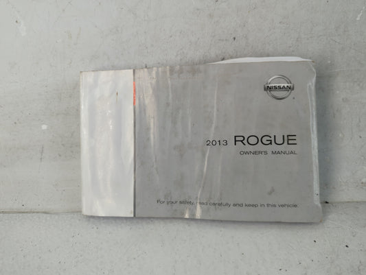 2013 Nissan Rogue Owners Manual Book Guide P/N:OM3E-OS35UO OEM Used Auto Parts
