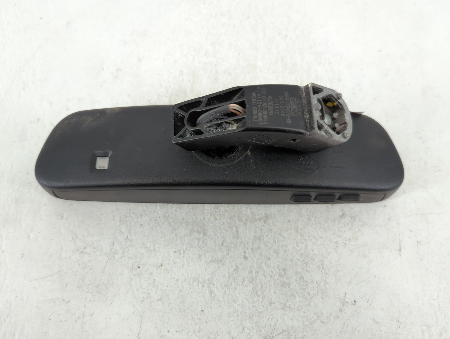 2013 Nissan Rogue Sport Interior Rear View Mirror Replacement OEM P/N:42780481 905-2766 Fits OEM Used Auto Parts - Oemusedau