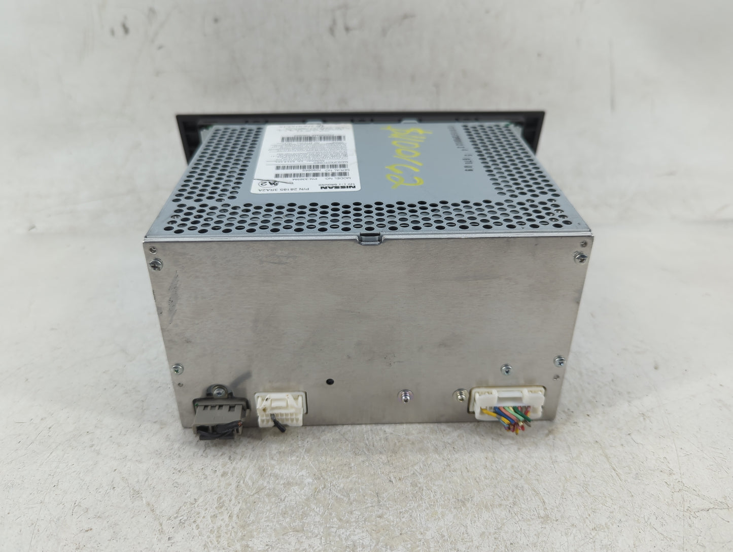 2013 Nissan Sentra Radio AM FM Cd Player Receiver Replacement P/N:28185 3RA2A Fits Fits 2014 OEM Used Auto Parts - Oemusedau
