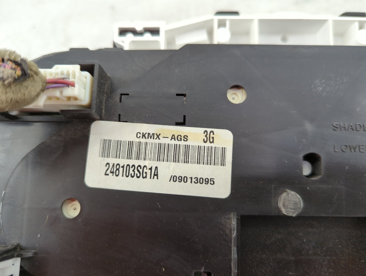 2013-2014 Nissan Sentra Instrument Cluster Speedometer Gauges P/N:248103SG1A CKMX-AGS Miles: Fits Fits 2013 2014 OEM Used Au