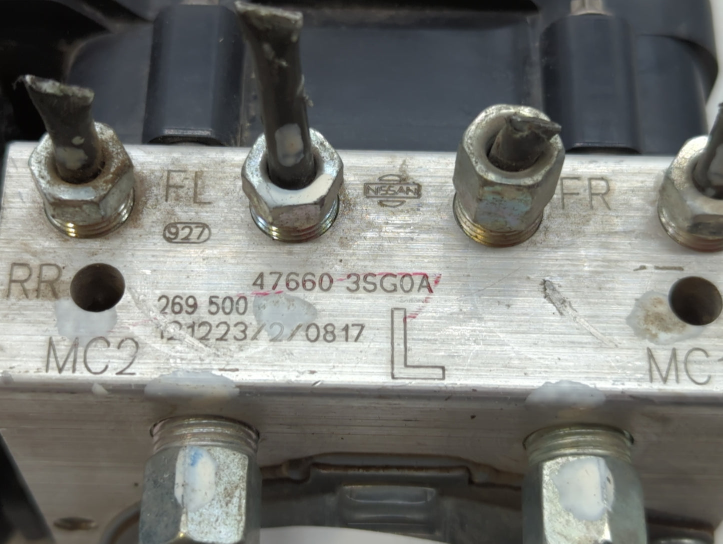 2013-2014 Nissan Sentra ABS Pump Control Module Replacement P/N:47660 3SG0A Fits Fits 2013 2014 OEM Used Auto Parts - Oemuse