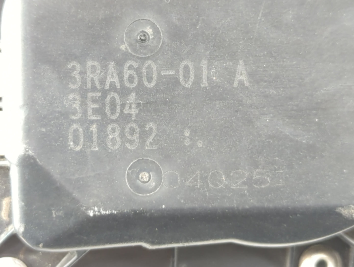 2013-2019 Nissan Sentra Throttle Body P/N:3RA60-01 A 3RA60-01 B Fits Fits 2013 2014 2015 2016 2017 2018 2019 OEM Used Auto P