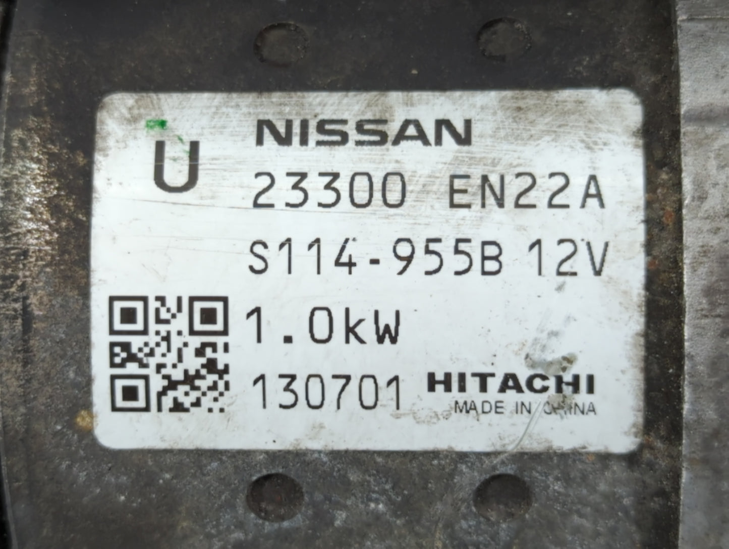 2013-2019 Nissan Sentra Car Starter Motor Solenoid OEM P/N:23300 EN22A Fits Fits 2013 2014 2015 2016 2017 2018 2019 2020 OEM