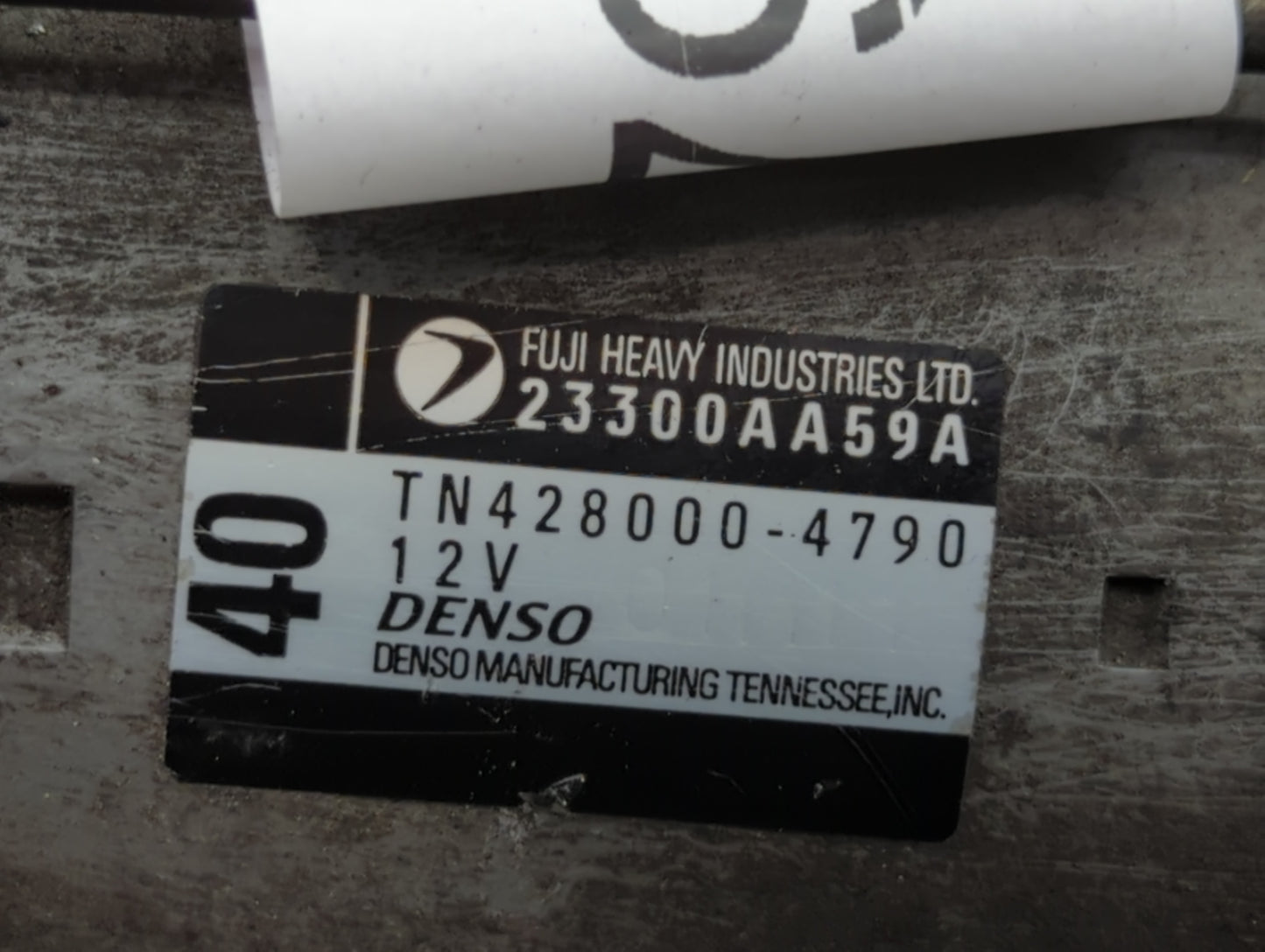 2013-2019 Nissan Sentra Car Starter Motor Solenoid OEM P/N:TN428000-4790 23300AA59A Fits OEM Used Auto Parts - Oemusedautopa