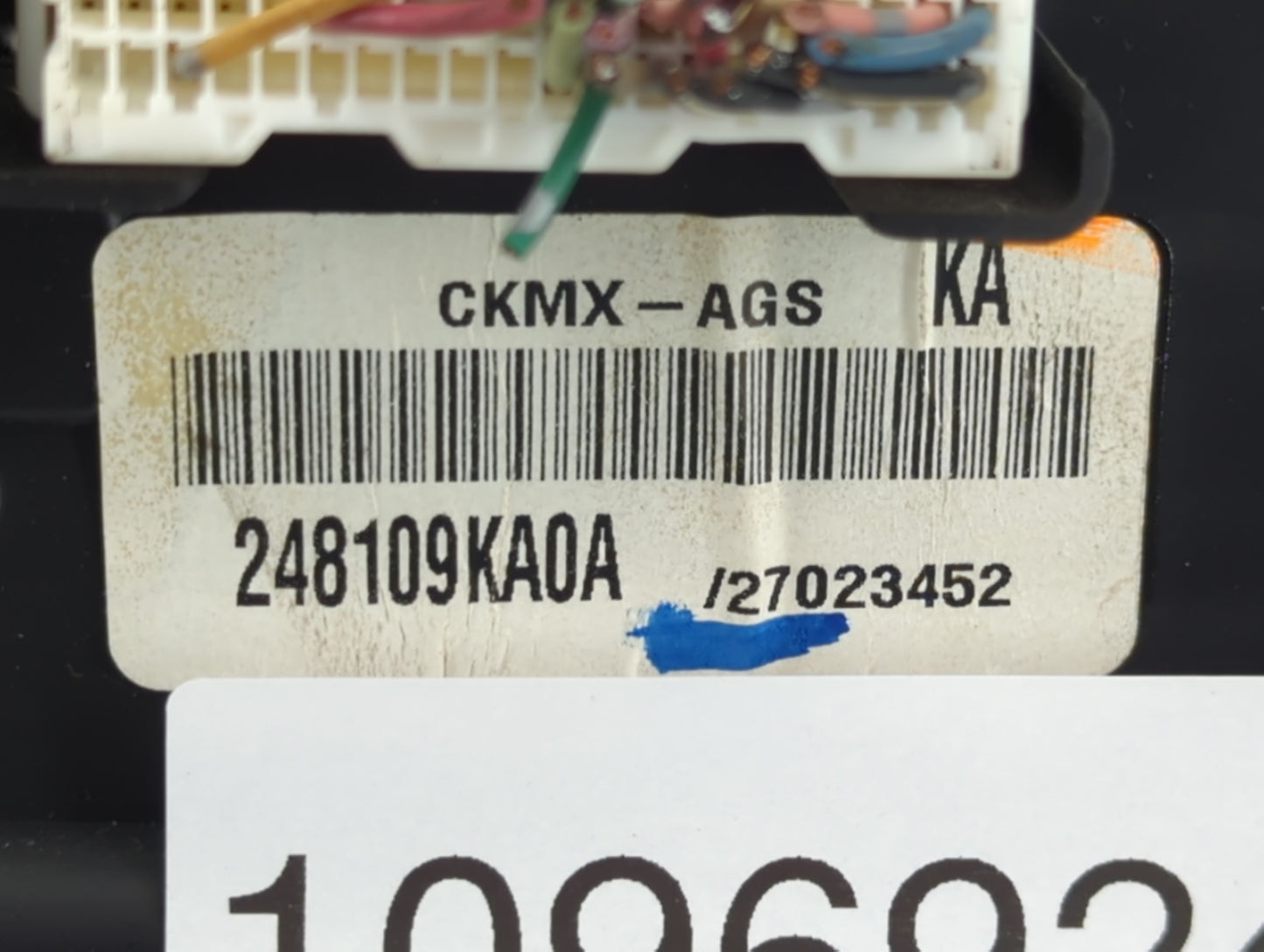 2013 Nissan Versa Instrument Cluster Speedometer Gauges P/N:248109KA0A Fits OEM Used Auto Parts - Oemusedautoparts1.com