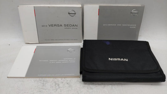 2013 Nissan Versa Owners Manual Book Guide OEM Used Auto Parts