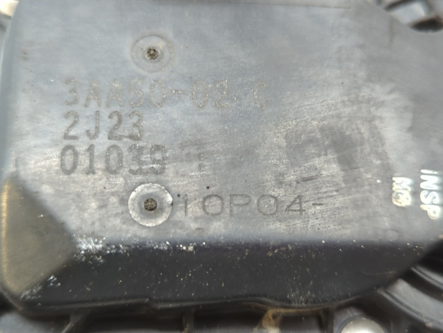 2012-2019 Nissan Versa Throttle Body P/N:3AA50-02 E 3AA50-02 G, 3AA50-02 B Fits Fits 2012 2013 2014 2015 2016 2017 2018 2019