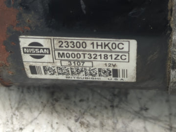 2012-2019 Nissan Versa Car Starter Motor Solenoid OEM P/N:M000T32181ZC 23300 1HK0C Fits OEM Used Auto Parts