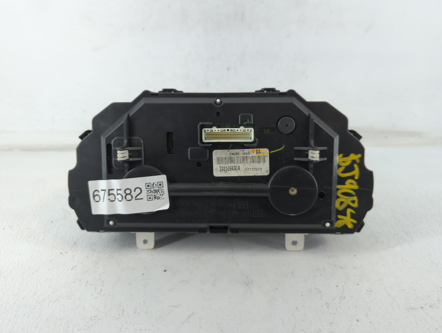 2013 Nissan Versa Instrument Cluster Speedometer Gauges P/N:248109KA0A Fits OEM Used Auto Parts - Oemusedautoparts1.com