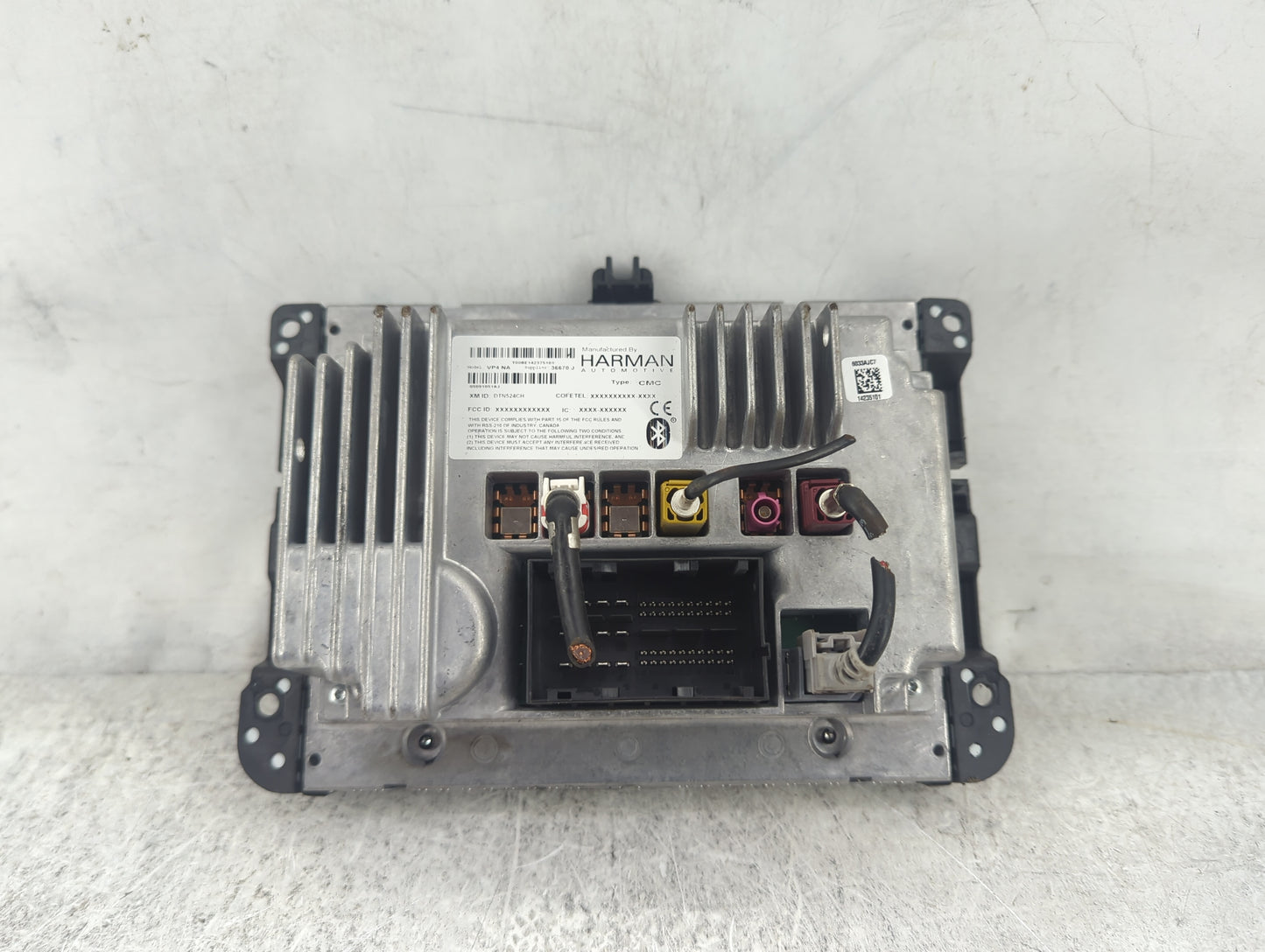 2013 Ram 1500 Radio AM FM Cd Player Receiver Replacement P/N:VP4 NA 05091051AJ, DTN524CH, T00BE142375101 Fits OEM Used Auto