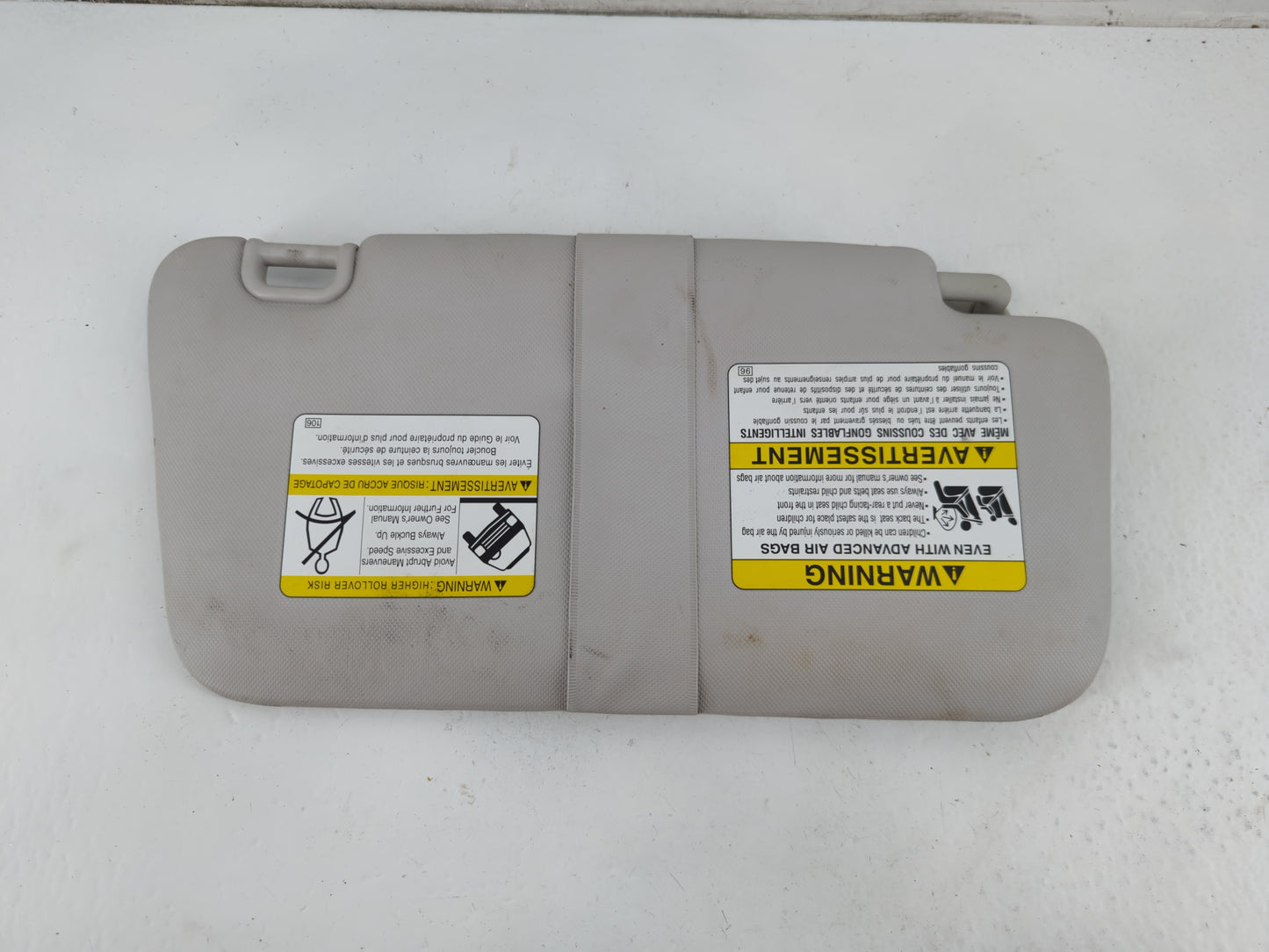 2009-2013 Subaru Forester Sun Visor Shade Replacement Driver Left Mirror Fits Fits 2009 2010 2011 2012 2013 OEM Used Auto Pa