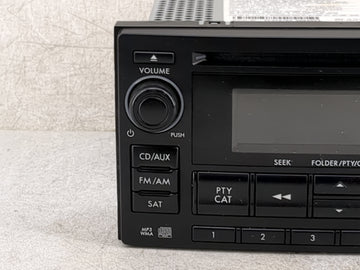 2013 Subaru Forester Radio AM FM Cd Player Receiver Replacement P/N:86201SC620 PF-3297B-A, CP625U1 Fits OEM Used Auto Parts