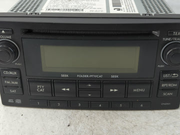 2013 Subaru Forester Radio AM FM Cd Player Receiver Replacement P/N:86201SC620 OEM Used Auto Parts