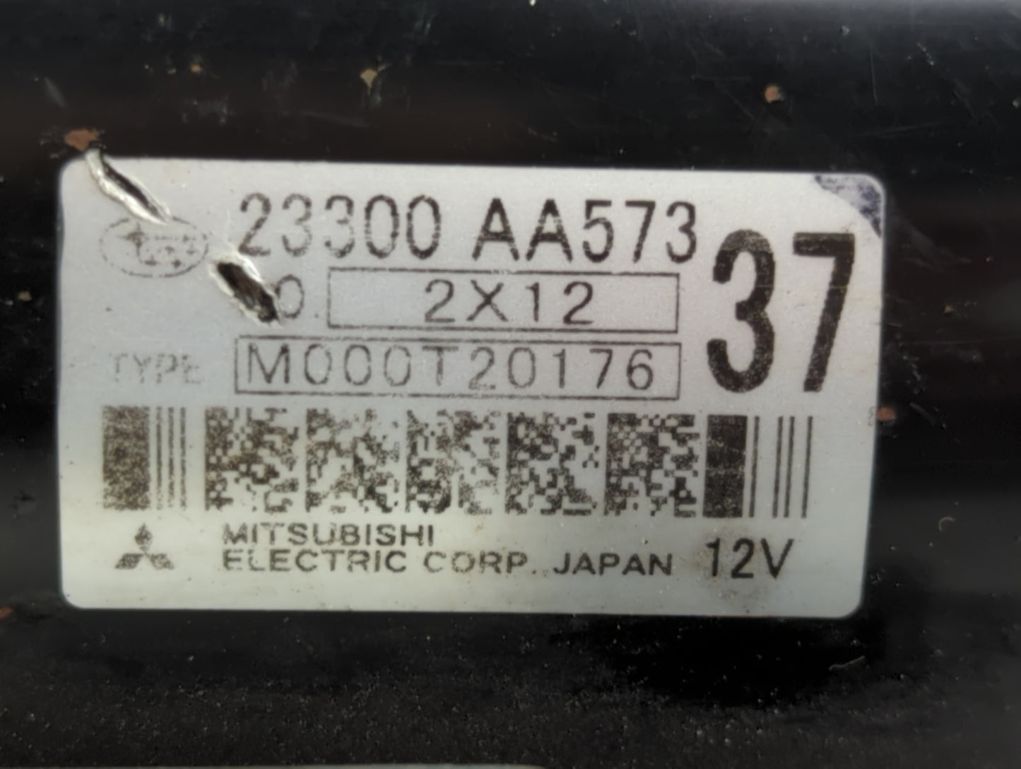 2009-2018 Subaru Forester Car Starter Motor Solenoid OEM P/N:M000T20176 23300 AA573 Fits OEM Used Auto Parts - Oemusedautopa