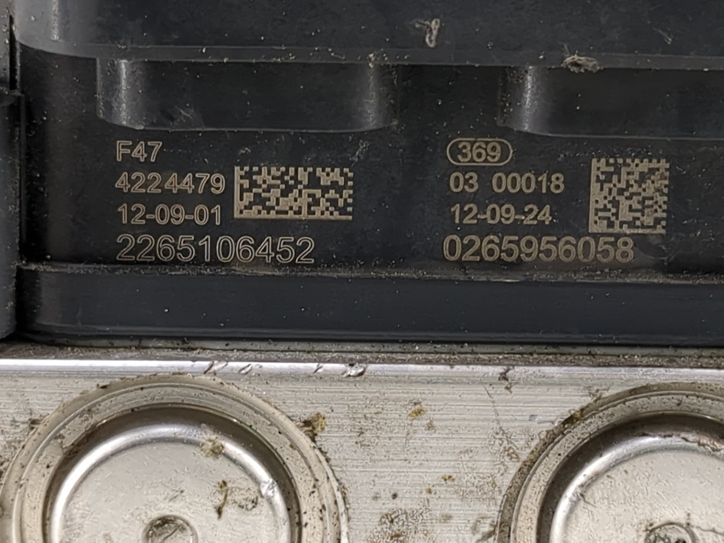 2013-2014 Subaru Impreza ABS Pump Control Module Replacement P/N:0265956058 0265236479 Fits Fits 2013 2014 OEM Used Auto Par