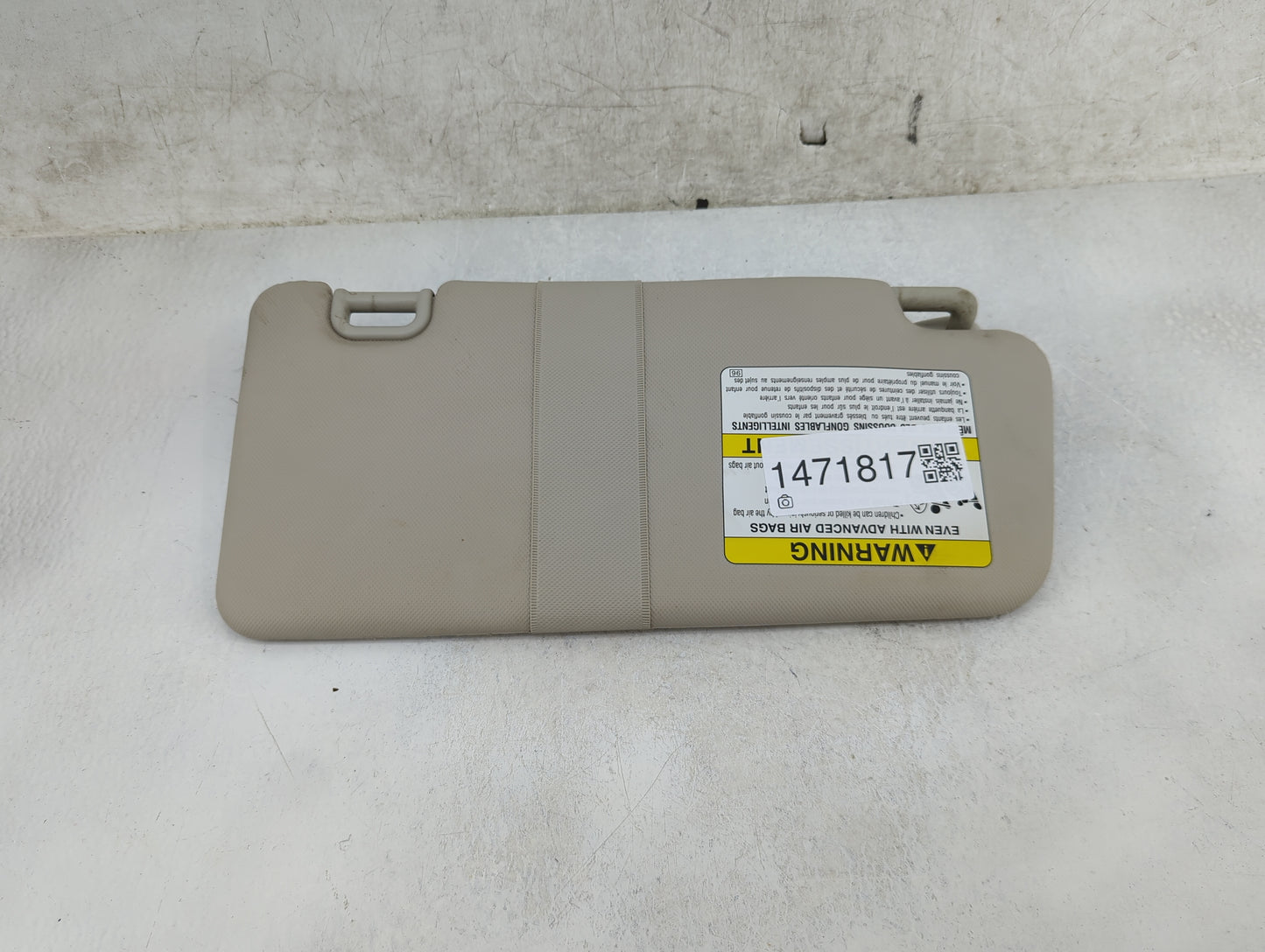 2012-2014 Subaru Impreza Sun Visor Shade Replacement Driver Left Mirror Fits Fits 2012 2013 2014 OEM Used Auto Parts - Oemus