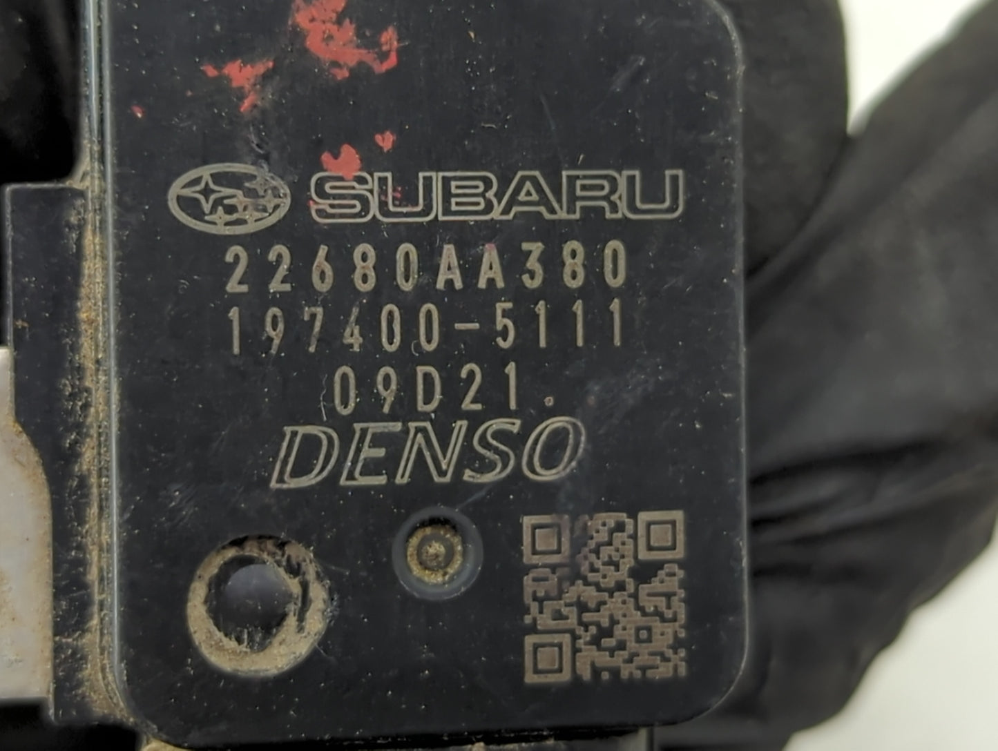 2008-2016 Subaru Impreza Mass Air Flow Meter Maf 1485538 - Oemusedautoparts1.com