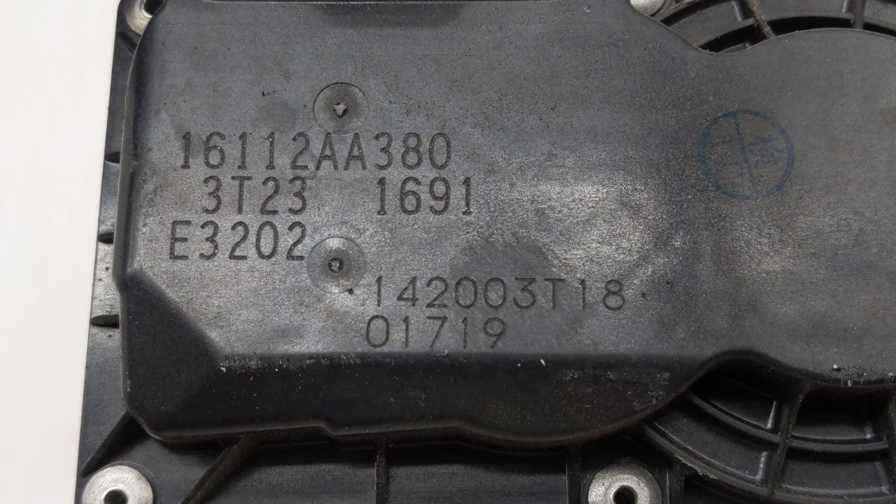 2012-2016 Subaru Impreza Throttle Body P/N:16112AA380 Fits Fits 2011 2012 2013 2014 2015 2016 2017 OEM Used Auto Parts - Oem