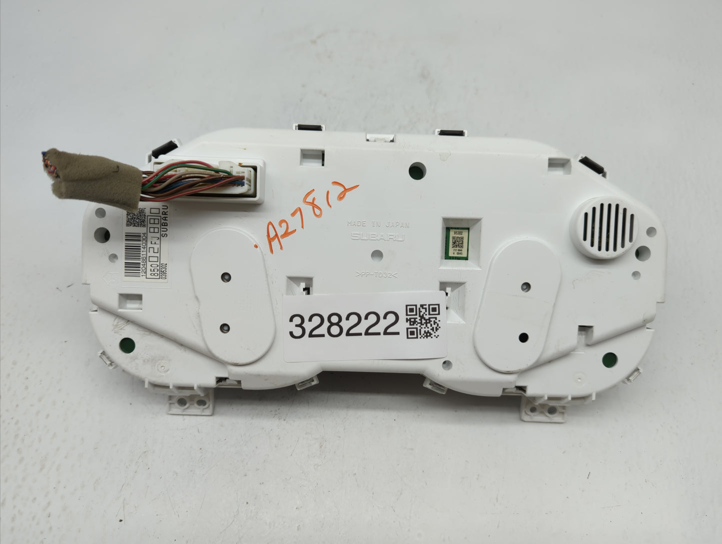 2013 Subaru Impreza Instrument Cluster Speedometer Gauges P/N:85002FJ880 Fits OEM Used Auto Parts - Oemusedautoparts1.com
