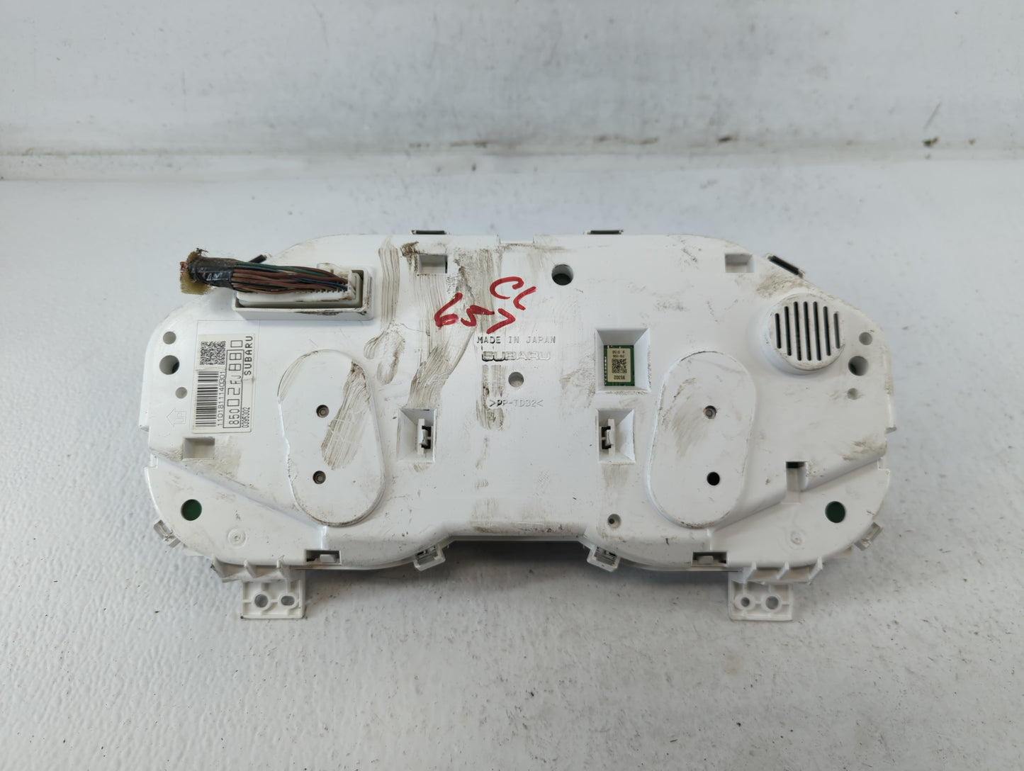 2013 Subaru Impreza Instrument Cluster Speedometer Gauges P/N:85002FJ880 Fits OEM Used Auto Parts - Oemusedautoparts1.com