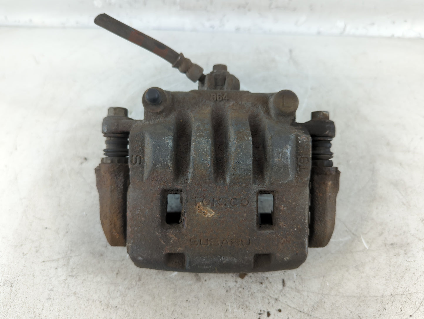 2008-2014 Subaru Impreza Front Driver Left Brake Caliper - Oemusedautoparts1.com