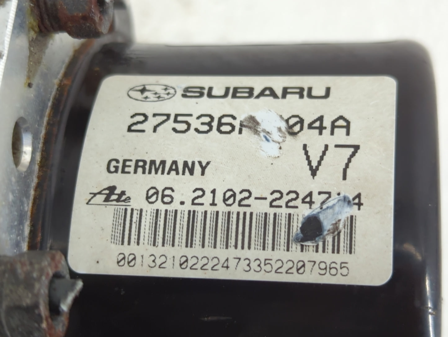 2013-2014 Subaru Legacy ABS Pump Control Module Replacement P/N:06.2102-2247.14 Fits Fits 2013 2014 OEM Used Auto Parts - Oe