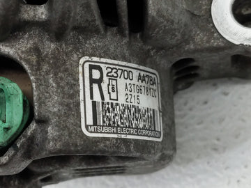 2013-2014 Subaru Legacy Alternator Replacement Generator Charging Assembly Engine OEM P/N:23700 AA78A Fits Fits 2013 2014 OEM Used Auto Parts