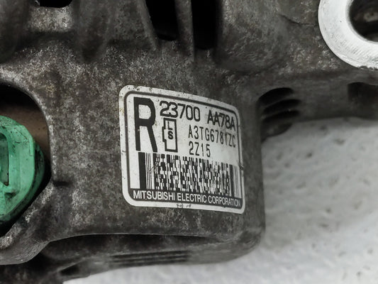 2013-2014 Subaru Legacy Alternator Replacement Generator Charging Assembly Engine OEM P/N:23700 AA78A Fits Fits 2013 2014 OEM Used Auto Parts