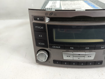 2013 Subaru Legacy Radio AM FM Cd Player Receiver Replacement P/N:86201AJ61A Fits OEM Used Auto Parts